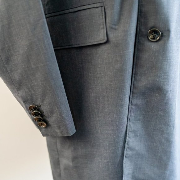 J. Lindeberg Wolger Tech Coat in Midnight Melange - Picture 3 of 12